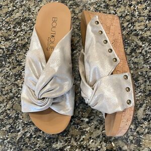 Corkys women’s cross cross sandals Cheerful